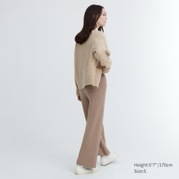 Uniqlo Washable Knit Ribbed Pant - Picture 2 of 5